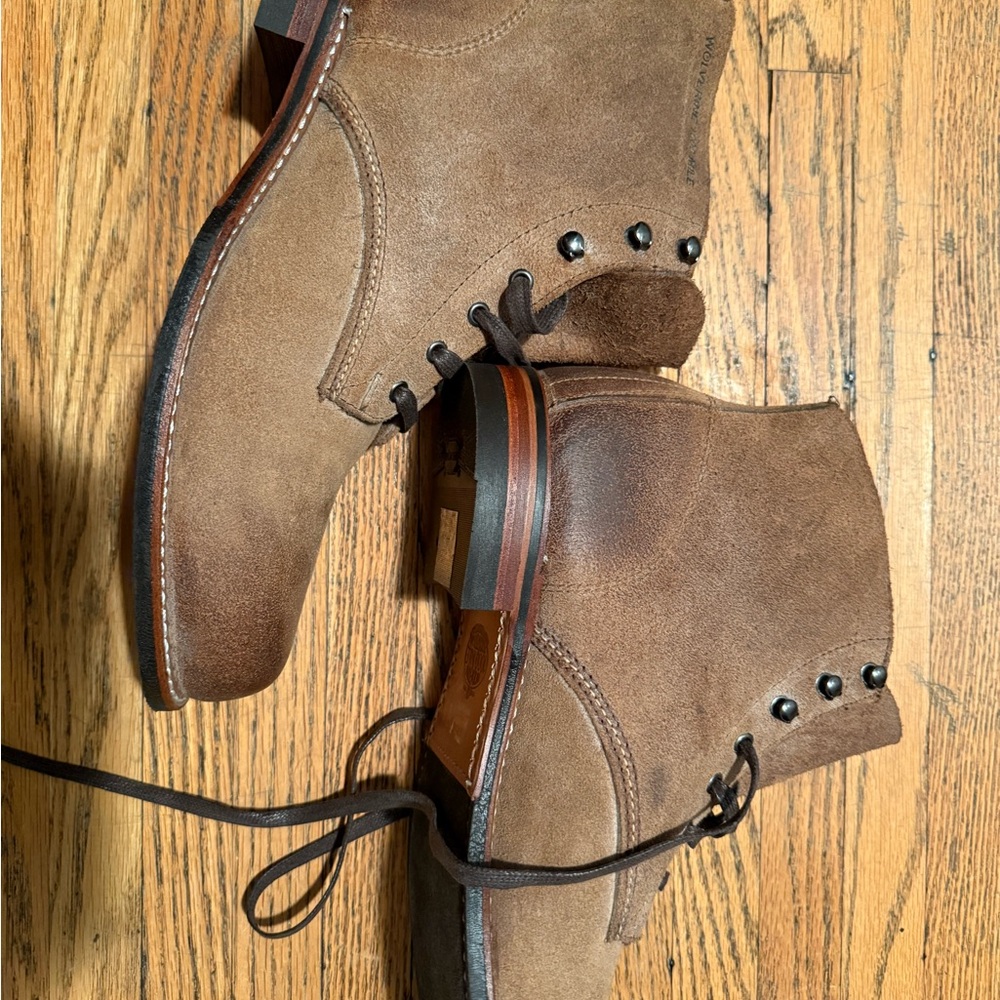 Wolverine 1000 mile ombré Tan Suede Chukka Boots